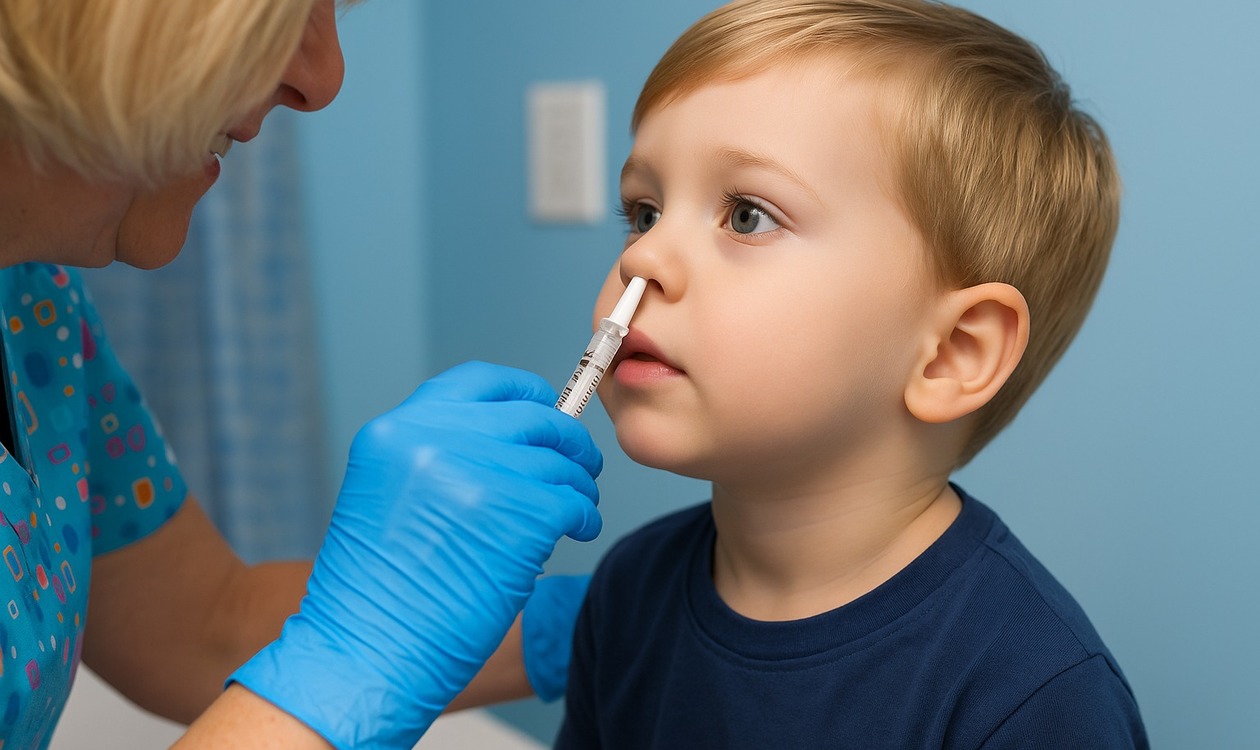 В страната са доставени 15 000 дози от назалната ваксина срещу сезонен грип за деца